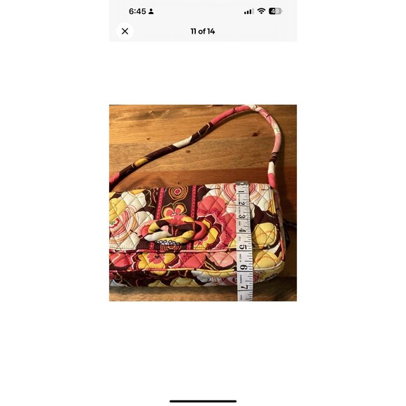 Vera Bradley Buttercup “Knot Just A Clutch” Magnetic Handbag & Change Purse NEW - Picture 9 of 12